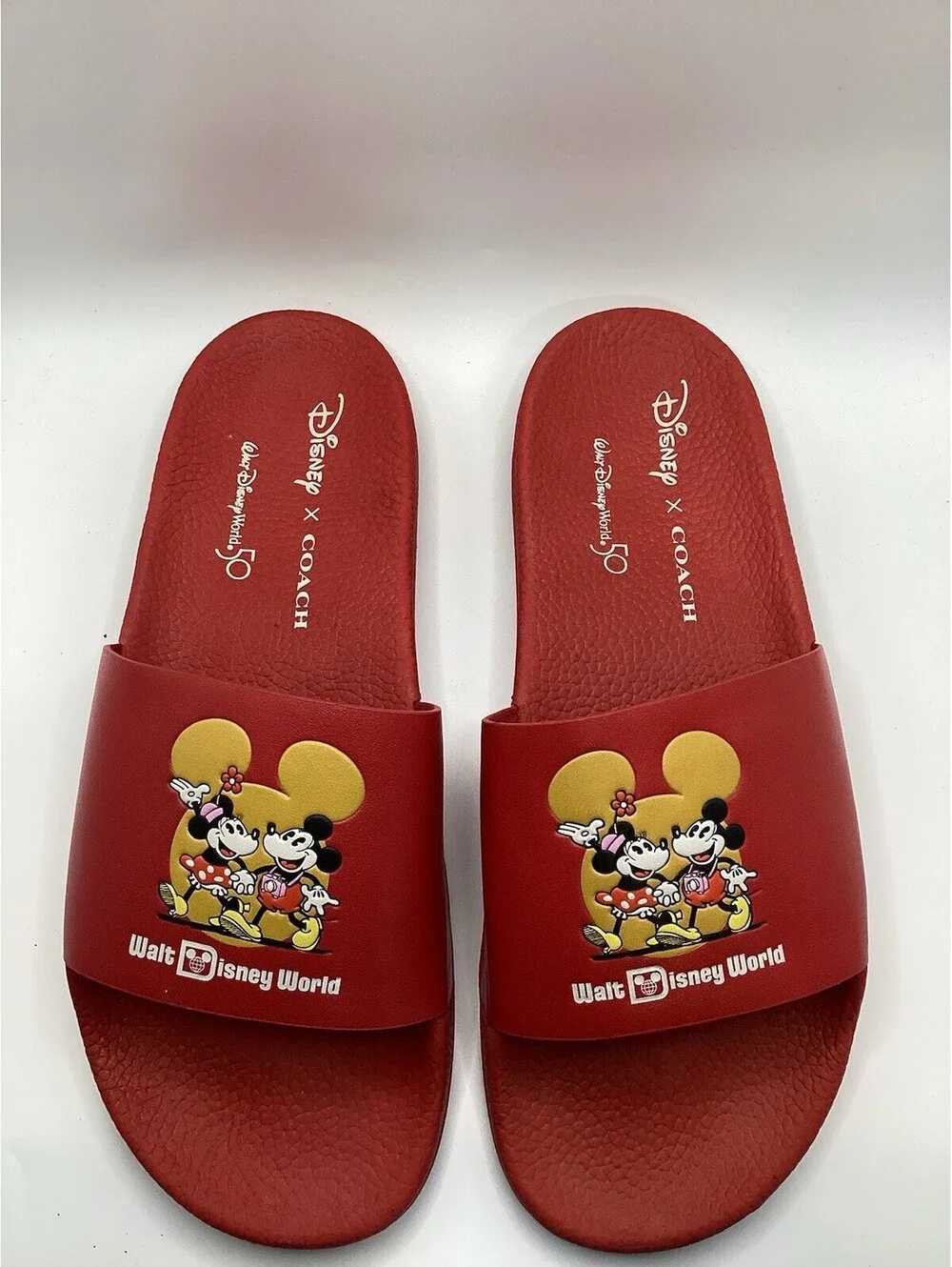 Coach Disney Women's Sport Slides Sandal Size 9